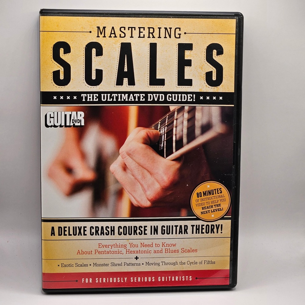 Guitar World Mastering Scales DVD Jimmy Brown Music Theory Guide Shred Patterns